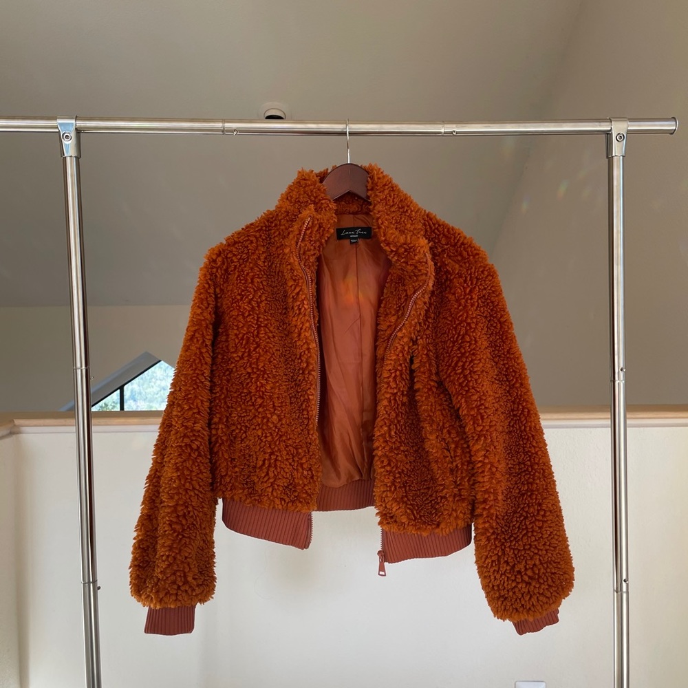 Boutique brand fuzzy jacket